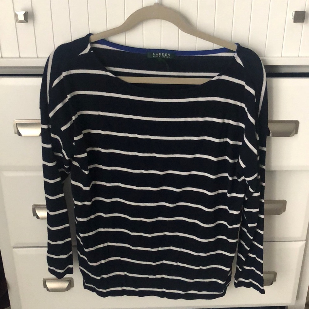 Ralph Lauren striped sweater shirt long sleeve